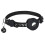 Para Air Tag Cat Collar, Coleira Refletiva para Gato com Fivela de SegurançA e Suporte ImpermeáVel em Largura de 3/8 Polegadas, Preto 1
