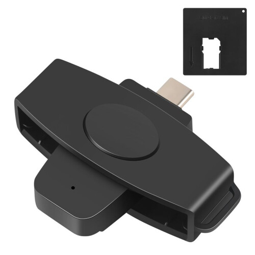 CSCR3  CAC Card Reader Type-C Bank Tax Declaration SIM Card/IC Card ID Card Reader