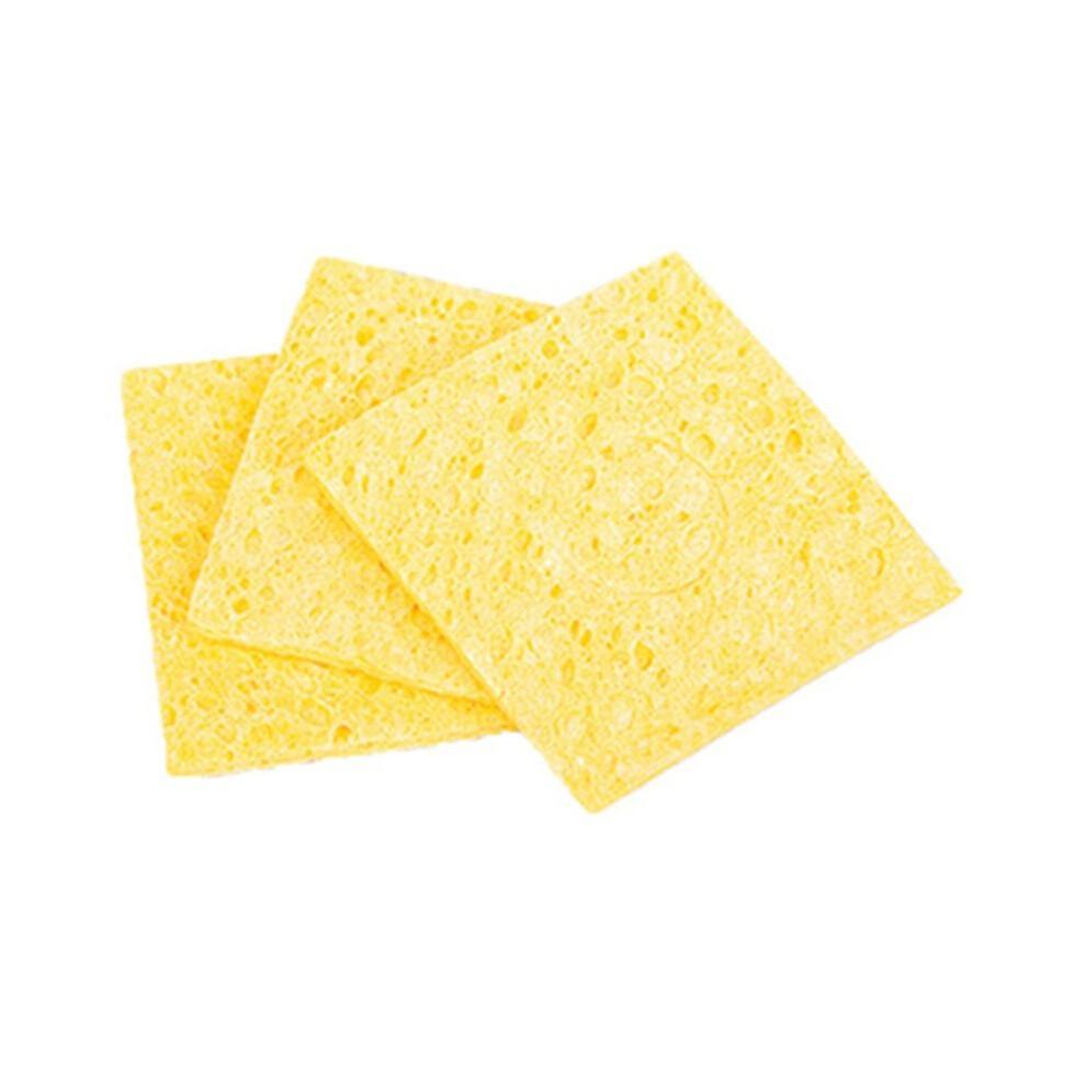 Soldering Iron Tip High Temperature Resistants Sponge Yellow Cleaning Sponge Cleaning Sponge Square Sponge 6132158540818