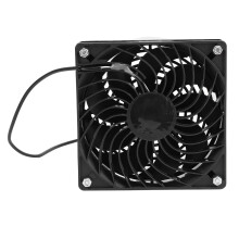 Kit de ventilateur d'extraction solaire 2600 tr/min 430 CFM ABS blanc