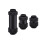 Conectores Rotativos Macho para Macho G1/4 Polegadas - Conexões de Resfriamento de Água SLI de Cobre para PC, Comprimentos Ajustáveis C 4
