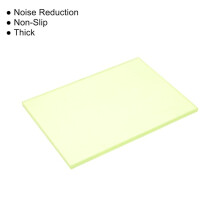 3 Pieces Leather Punch Pads, Punching Pads, Quiet Plate Tools for Leather Punching, 200x150x8mm/7.9x5.5x0.3in