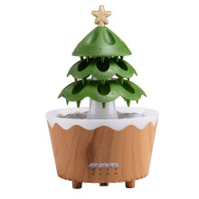 Humidificador de Aromaterapia Relajante, Humidificador de Árbol de Navidad, Difusor de Fragancias, Humidificador de Aire con Cambio de Color LED,