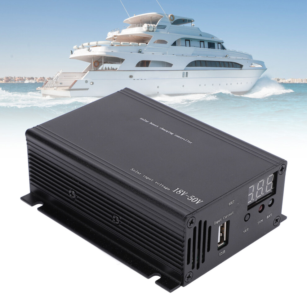 Boost Mppt Solar Charge Controller For Ev & Boats, Aluminum, 8.8Aâ14A 4291385097808