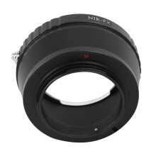 Schwarzer Objektivadapter für  F AI-Objektiv an  X-Mount-Kamera, Passend für  X-E1 DC287