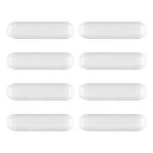 8Pcs 8mmx30 mm PTFE Magnetic Stirrer Mixer Stir Bar Stir Rod Magnetic Laboratory Bar Stir Plate Bar Stir Plate Magnet