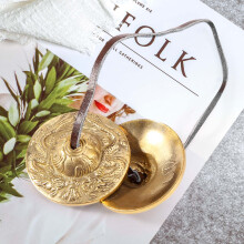 Yoga Bekkens Messing Bekken Bell Chimes Tibetaans Boeddhistische Stijl Tingsha Meditatie Yoga Accessoire Instrument Bekkens, C