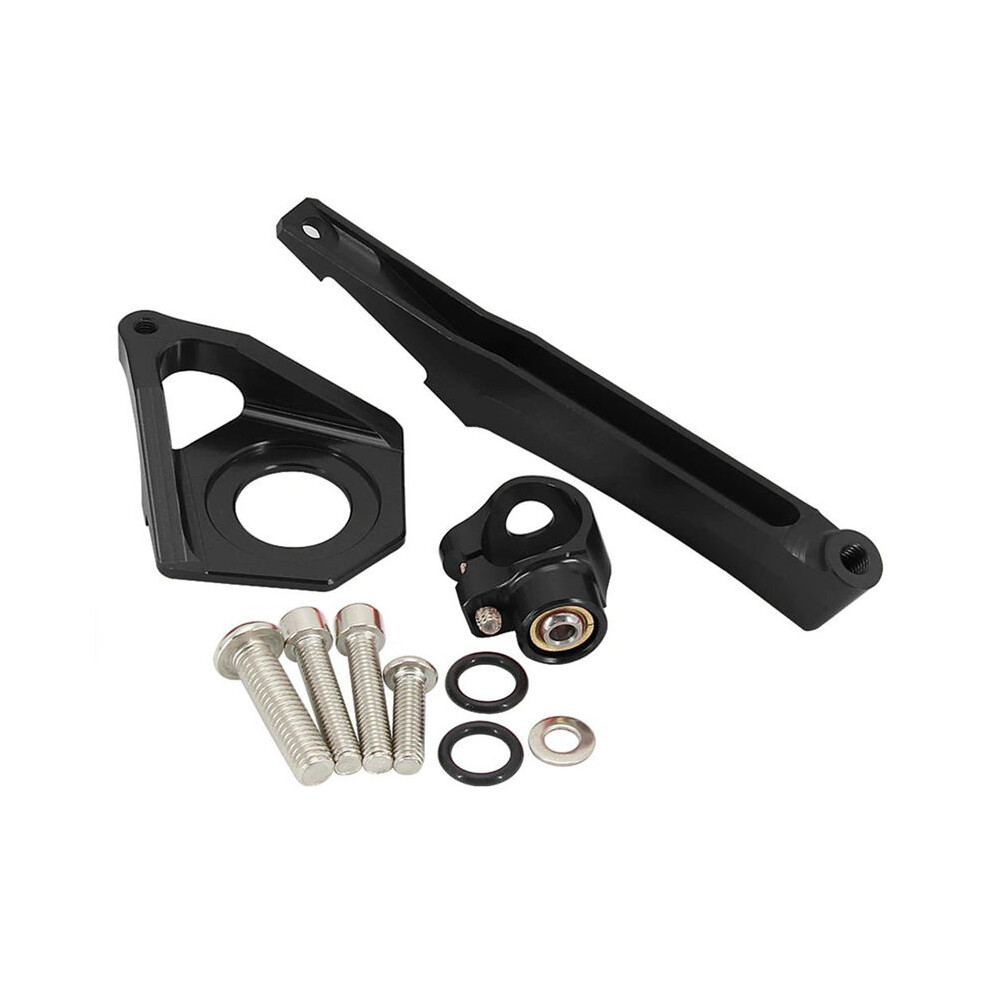 Motorcycle Steering Stabilizer Damper Mounting Bracket Kit For Yzf-R6 Yzf600 2003 2004 2005 Black 4714193829848