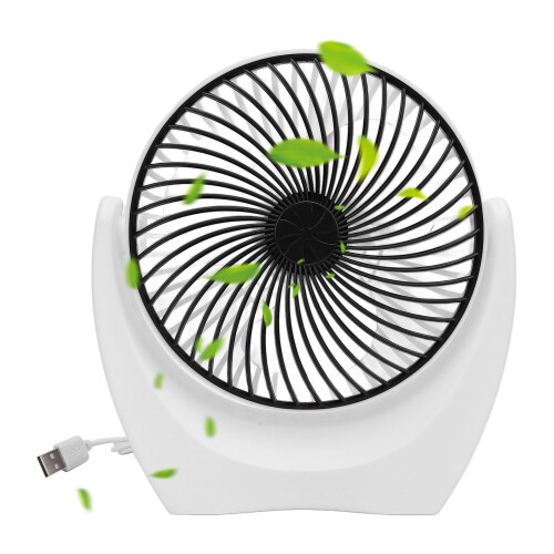 7-W Solar-USB-Campingventilator-Set mit Monokristall-Solarpanel