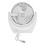7-W Solar-USB-Campingventilator-Set mit Monokristall-Solarpanel 10