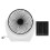 7-W Solar-USB-Campingventilator-Set mit Monokristall-Solarpanel 2