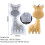 Animal Silikonform, DIY Silikonljusform, 3D-Form (Giraff) 8