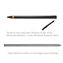 Carbon Fiber Invisible Extendable Edition Selfie Stick for ONE X2 / ONE / ONE R Action Camera Accessories
