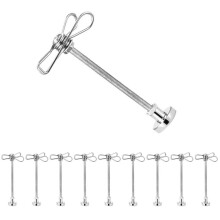 10PCS Mosquito Coil Holder Refrigerator Magnet Magnetic Clip String Light Cable Clip Desk Accessory Length 11cm