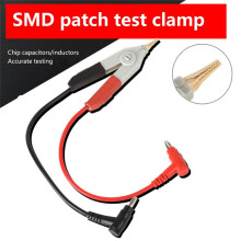 Clip de Teste SMD, Grampo Jacaré, Clipe de Cobre Kelvin com Placa de Ouro, Teste de Bateria para Indutor M6013/M4070/MESR-100/MLC500