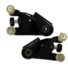 1Pair Door Pulley Roller Guide Rail 8200497757 8200531807 for  Kangoo II 2008-2019 Sliding Door Rail Roll