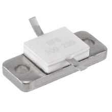 250 Watt 100 Ohm WIDERSTAND FLANSCHMONTAGE 250 WATT 100 OHMS Berylliumoxid RFR 100-250