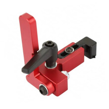 Guide Rail Stop for T-Nut T-Tracks, Alloy Steel Type 75 Miter Track Rail Stop High Accuracy T-Slot Slide Stopper