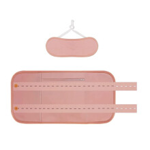 Reusable Organic Castor Oil Pack Kit, Adjustable Elastic Strap Bamboo Cotton Machine Washable Anti Oil Leak ()
