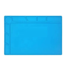 ESD Silicone Soldering Mat High Temperature Resistant Work Pad for Hot Air Rework Soldering Station Phone Repair