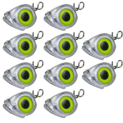 10pcs Swing Jig  Weights Soft Lure Group Sinker Weights for Fishing Easy Hook Combo Aggravated Design 3.5g