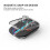 Transparent Storage Box for   2 Game Console Box Protective Case for  2 Game Controller Hard Shell 7