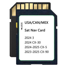 Upgraded KMV66 EZ1B Navigation  Card Map for CX-5(2024-2025), CX-30/Model 3(2024), CX-90(2023-2025) for USA/CAN/MEX