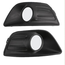 Car Front Fog Lamp Grille Fog Light Trim Cover Fog Light Protect Frame for C4
