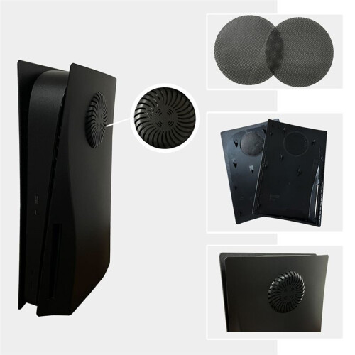 For PS5 Console Dust Filter Dustproof Mesh Case Cover Easy Cleaning Faceplate Ventilator Game Accessory 4Pcs 2