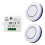 RF 433MHz Wireless Light  220V 10A Relay Receiver  Round Button Wall Panel  Remote Control LED Lamp 1