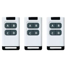 433MHz Copy Remote Control 50 Meters Clone Remote Control for Electric Garage Door Opener Controller Duplicator White