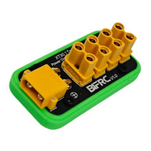 BIFRC 30A XT30 Port 1 to 4-Channel Power Distribution Board XT30 Plug Socket Module for RC Model Car/Vehicle/Boat DIY Accessory