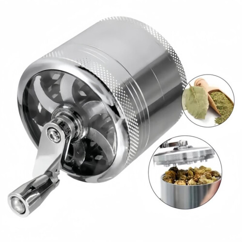 Nut and Hard Spice Grinder for Nutmeg Ginger Salt and Peppercorn Hand Tools, Crushers Kitchen Tools 1
