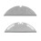 Replacement Accessories Kit for  D20 Pro/D20  Robot Vacuum Accessories Main Side Brushes Filter Mop Cloth 6