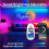 LED Controller Dimmer App Controlled with 23-Key Remote for DIY Lighting Single Color LED Strip 6