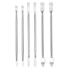 Kit di Strumenti di Leva Spudger, 6 Pezzi con Estremità Doppie In Metallo per Smartphone, Tablet, Laptop, Argento