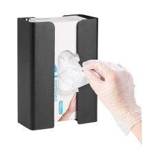 Magnetic Glove Box Holder for Wall Mount Glove Compartment Organizer Disposable Glove Tissue Box Dispenser Wall