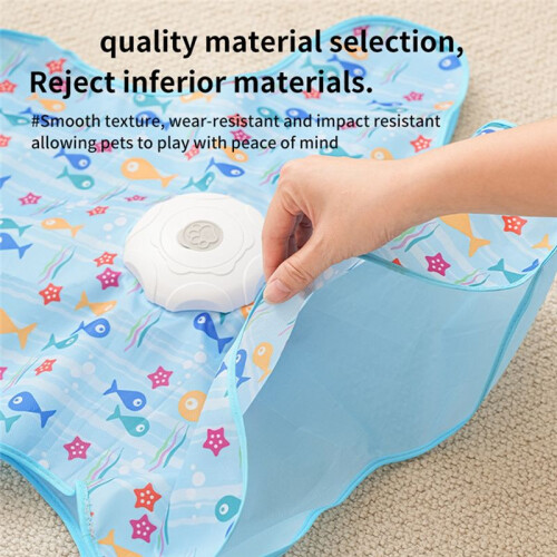 Interactive Cat Toy with Motion-Activated Mouse, Squeaky Sounds, and Hidden Feathers 1