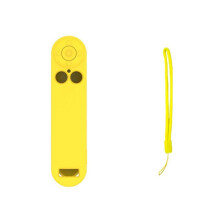 Silicone Remote Cover for Nex Playground Game System Remote - Anti Slip, Shockproof Protective Case with Lanyard Yellow