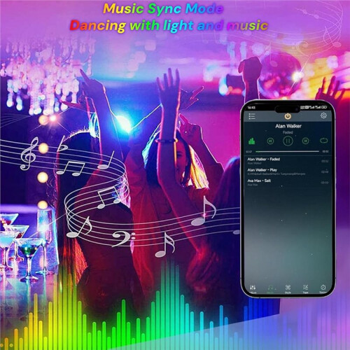 LED Controller Dimmer App Controlled with 23-Key Remote for DIY Lighting Single Color LED Strip 2