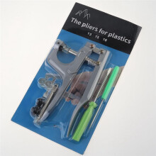 Snap Pliers for Crafts Clothing, Snaps Fasteners Kit with Press Pliers Installment Tool, No-Sew Button Snap Fastener