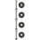 4Sets Hartmetall Fliesenschneider Rad Für Keramik 10