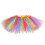 2Stk Hawaii Grasskirt Set Bunt Mit Elastischem Bund Blumendeko 3