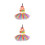 2Stk Hawaii Grasskirt Set Bunt Mit Elastischem Bund Blumendeko 7