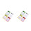 8Pcs Compact Solar Calculator Portable with Transparent Touch Panel 9