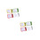 8Pcs Compact Solar Calculator Portable with Transparent Touch Panel 5