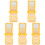 5Sets Gelbe Aufbewahrung Outdoor Gebrauch Pp+ 4