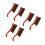 6Pcs Multi Use Fireplace Ash Sweeper Brush with Ergonomic Wood Handle 7