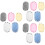 15Stk Baby Jumpsuit Extender Bunt Einfach Zu 7