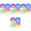 64Pcs Assorted Color Silicone Key Covers Caps Reusable Key Markers 4